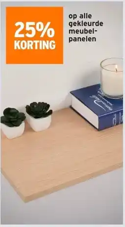 GAMMA Op alle gekleurde meubel panelen aanbieding