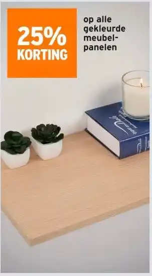 GAMMA Op alle gekleurde meubel panelen aanbieding