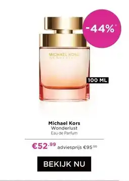 ICI Paris XL Michael Kors Wonderlust aanbieding