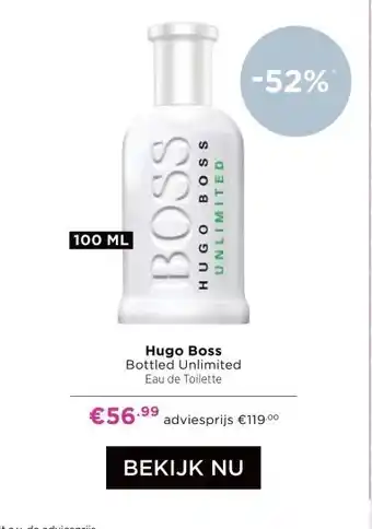 ICI Paris XL Hugo Boss Bottled Unlimited aanbieding