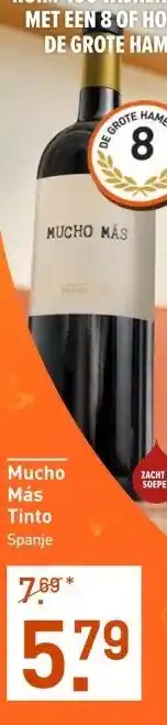 Gall & Gall Mucho Más Tinto 75CL aanbieding