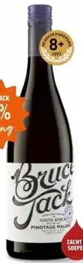Gall & Gall Bruce Jack Pinotage Malbec 75CL aanbieding