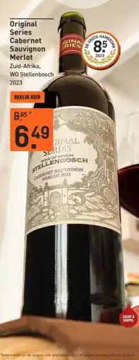 Gall & Gall Original Series Cabernet Sauvignon Merlot aanbieding