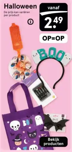 Etos Halloween aanbieding