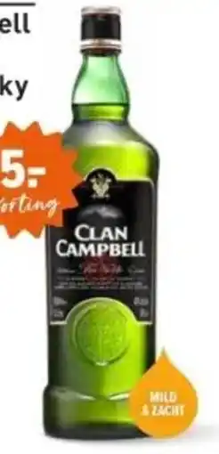 Gall & Gall Clan Campbell Blended Scotch Whisky aanbieding