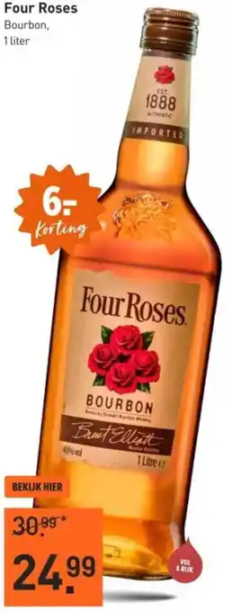 Gall & Gall Four Roses aanbieding