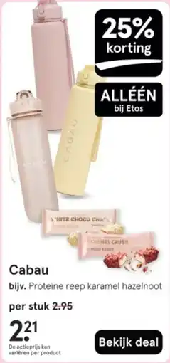 Etos Cabau aanbieding