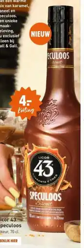 Gall & Gall Licor 43 Speculoos aanbieding