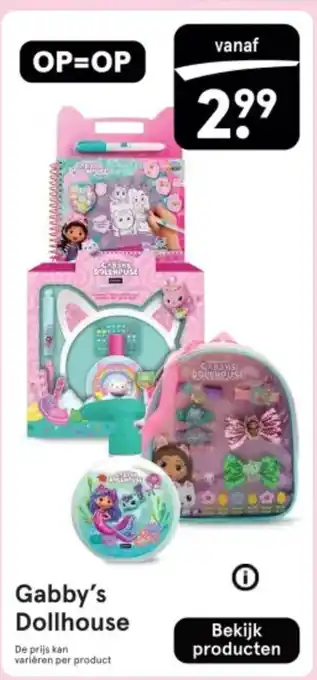 Etos Gabby's Dollhouse aanbieding