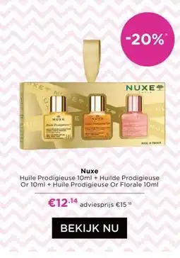 ICI Paris XL Nuxe aanbieding