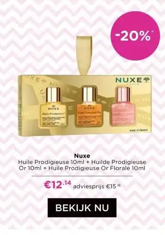 ICI Paris XL Nuxe aanbieding