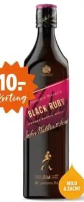Gall & Gall Johnnie Walker Black Ruby aanbieding