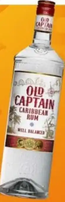 Gall & Gall Old Captain Witte Rum aanbieding