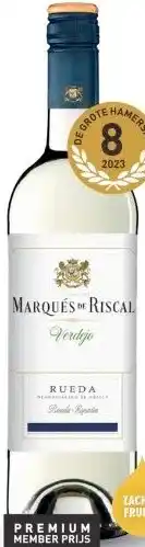 Gall & Gall Marqués de Riscal Rueda Verdejo 75CL aanbieding