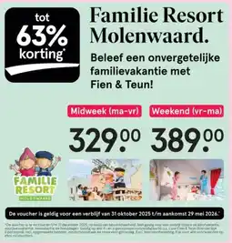 Etos Familie Resort Molenwaard aanbieding