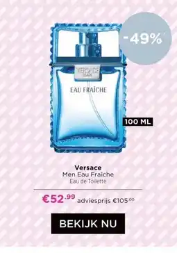 ICI Paris XL Versace Men Eau Fraiche aanbieding
