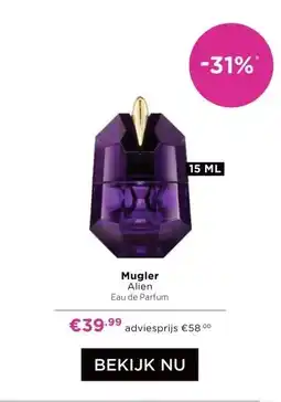 ICI Paris XL Mugler Alien aanbieding
