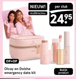 Etos Olcay en Dolshe emergency date kit aanbieding