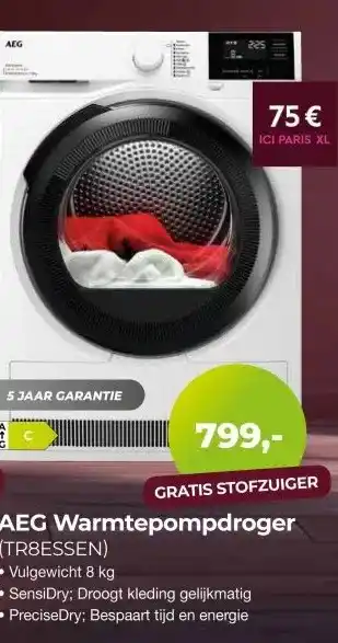 EP Beerepoot AEG Warmtepompdroger aanbieding