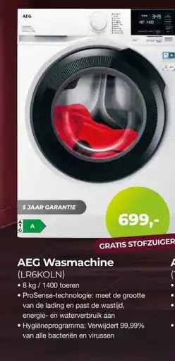 EP Beerepoot AEG Wasmachine aanbieding
