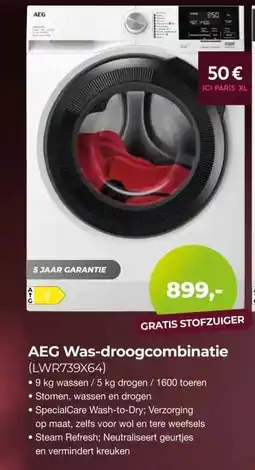 EP Beerepoot AEG Was-droogcombinatie aanbieding