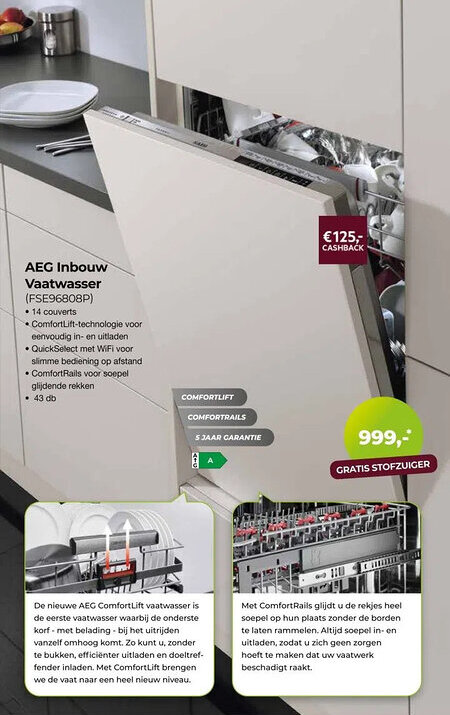 EP Beerepoot AEG Inbouw Vaatwasser aanbieding