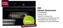 EP Beerepoot AEG Inbouw Stoomoven aanbieding