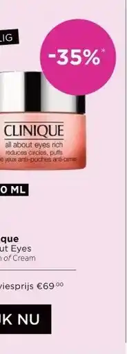 ICI Paris XL Clinique All About Eyes aanbieding