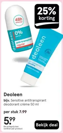 Etos Deoleen aanbieding