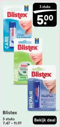 Etos Blistex aanbieding