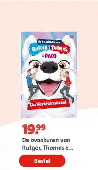 Bruna De avonturen van Rutger, Thomas en Paco 5 - De Verkleinstraal aanbieding