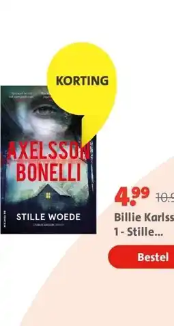 Bruna Billie Karlsson 1 - Stille woede aanbieding