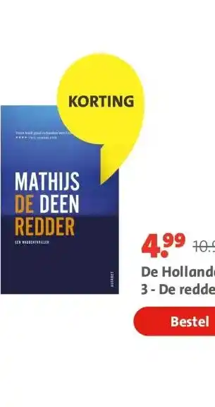 Bruna De Hollander 3 - De redder aanbieding