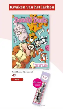 Bruna Donald Duck vrolijk weekblad aanbieding