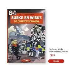 Bruna Suske en Wiske- De Correcte Krimson aanbieding