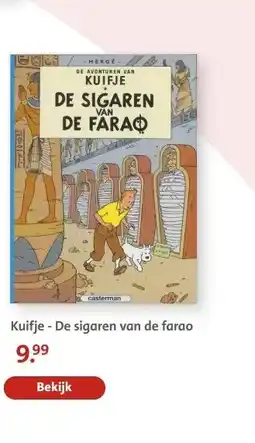 Bruna Kuifje - De sigaren van de farao aanbieding