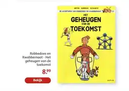Bruna Robbedoes en Kwabbernoot - Het geheugen van de toekomst aanbieding