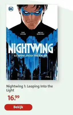 Bruna Nightwing 1: Leaping Into the Light aanbieding