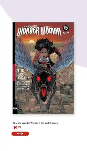 Bruna Absolute Wonder Woman 1: The Last Amazon aanbieding