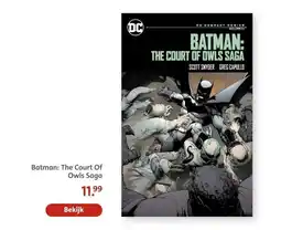 Bruna Batman: The Court Of Owls Saga aanbieding