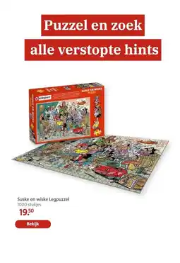 Bruna Suske en wiske Legpuzzel aanbieding