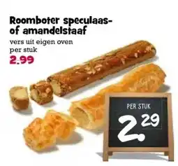 Boon`s Markt Roomboter speculaas- of amandelstaaf aanbieding