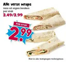 Boon`s Markt Alle verse wraps aanbieding