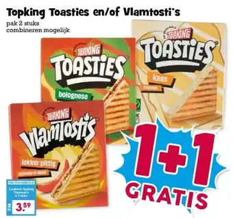 Boon`s Markt Topking Toasties en/of Vlamtosti's aanbieding