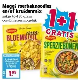 Boon`s Markt Maggi roerbaknoodles en/of kruidenmix aanbieding