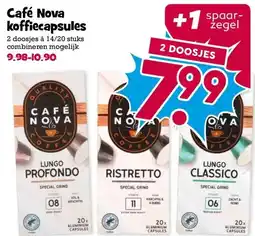 Boon`s Markt Café Nova koffiecapsules aanbieding