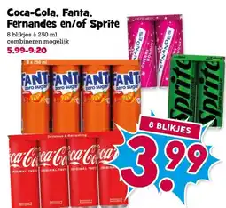 Boon`s Markt Coca-Cola, Fanta, Fernandes en/of Sprite aanbieding