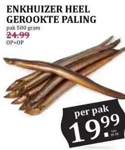 Boon`s Markt ENKHUIZER HEEL GEROOKTE PALING aanbieding