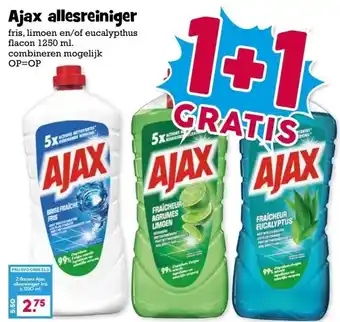 Boon`s Markt Ajax allesreiniger aanbieding