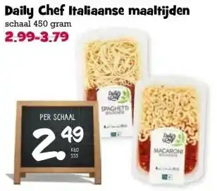 Boon`s Markt Daily Chef Italiaanse maaltijden aanbieding